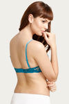 Zivame Push-Up Wired Medium Coverage Bra -  Blue — thumbnail 2