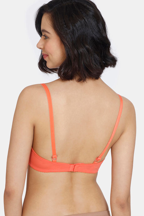 Zivame Darling Nikki Padded Wired 3/4th Coverage T-Shirt Bra - Emberglow — image 2