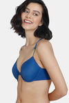 Zivame Darling Nikki Padded Wired 3/4Th Coverage T-Shirt Bra - Set Sail — thumbnail 3