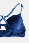 Zivame Darling Nikki Padded Wired 3/4Th Coverage T-Shirt Bra - Set Sail — thumbnail 5