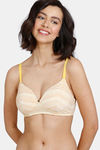 Zivame Gelato Padded Non-Wired 3/4th Coverage T-Shirt Bra - Samoan Sun — thumbnail 1