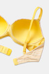 Zivame Gelato Padded Non-Wired 3/4th Coverage T-Shirt Bra - Samoan Sun — thumbnail 5