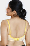 Zivame True Curv Gelato Lightly Lined Non Wired 3/4th Coverage Super Support Bra - Samoan Sun — thumbnail 3