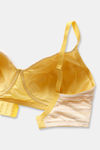 Zivame True Curv Gelato Lightly Lined Non Wired 3/4th Coverage Super Support Bra - Samoan Sun — thumbnail 5