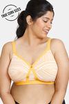 Zivame True Curv Gelato Lightly Lined Non Wired 3/4th Coverage Super Support Bra - Samoan Sun — thumbnail 1