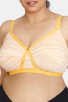 Zivame True Curv Gelato Lightly Lined Non Wired 3/4th Coverage Super Support Bra - Samoan Sun — thumbnail 4