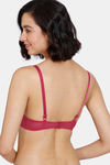 Zivame Kokum Sherbet Padded Wired 3/4th Coverage T-Shirt Bra - Love Potion — thumbnail 2