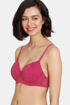 Zivame Kokum Sherbet Padded Wired 3/4th Coverage T-Shirt Bra - Love Potion — thumbnail 3