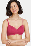 Zivame Kokum Sherbet Padded Non-Wired 3/4th Coverage T-Shirt Bra - Love Potion — thumbnail 1