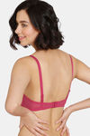 Zivame Kokum Sherbet Padded Non-Wired 3/4th Coverage T-Shirt Bra - Love Potion — thumbnail 2