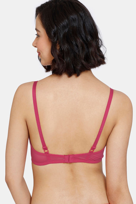 Zivame Kokum Sherbet Double Layered Non-Wired 3/4th Coverage T-Shirt Bra - Love Potion — image 2