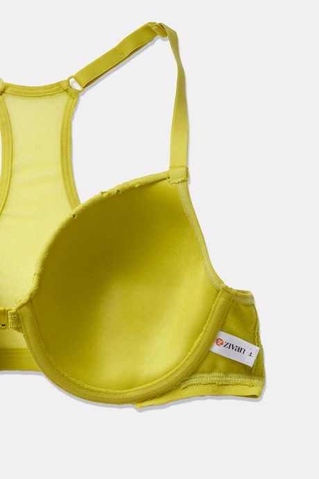 Zivame Kokum Sherbet Padded Wired 3/4th Coverage T-Shirt Bra - Apple Green — image 5