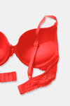 Zivame Heartstopper Push-Up Wired 3/4Th Coverage Bra - Hibiscus — thumbnail 5