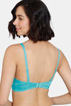 Zivame Heartstopper Padded Non Wired 3/4Th Coverage Cami Bra - Ceramic — thumbnail 2