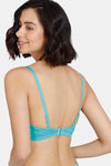 Zivame Heartstopper Padded Non Wired 3/4Th Coverage T-Shirt Bra - Ceramic — thumbnail 2