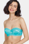 Zivame Heartstopper Padded Wired Medium Coverage Strapless Bra - Ceramic — thumbnail 1