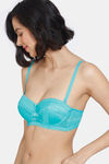Zivame Heartstopper Padded Wired Medium Coverage Strapless Bra - Ceramic — thumbnail 3