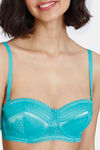 Zivame Heartstopper Padded Wired Medium Coverage Strapless Bra - Ceramic — thumbnail 5