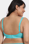 Zivame True Curv Heartstopper Double Layered Non Wired Full Coverage Super Support Bra - Ceramic — thumbnail 2