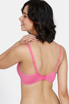 Zivame Maternity Padded Non Wired 3/4th Coverage Nursing Bra - Ibis Rose — thumbnail 2