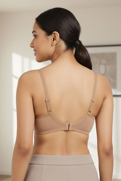 Zivame Maternity Padded Non Wired 3/4th Coverage Nursing Bra - Roebuck — image 3