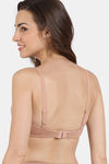 Zivame Conceal Petals Double Layered Non Wired 3/4Th Coverage T-Shirt - Roebuck — thumbnail 2