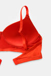 Zivame Natural Collective Padded Non-Wired 3/4th Coverage T-Shirt Bra - Grenadine — thumbnail 5