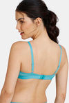 Zivame Woodstock Mood Push-Up Wired Medium Coverage Bra - Baltic — thumbnail 2