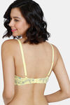 Zivame Tom & Jerry Padded Wired Medium Coverage T-Shirt Bra - Pale Marigold — thumbnail 2