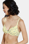 Zivame Tom & Jerry Padded Wired Medium Coverage T-Shirt Bra - Pale Marigold — thumbnail 3