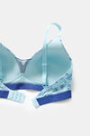 Zivame Tom & Jerry Padded Non Wired 3/4th Coverage T-Shirt Bra - Clearwater — thumbnail 5