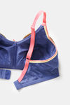Zivame Desi Kitsch Double Layered Non Wired 3/4th Coverage T-Shirt Bra - Sodalite Blue — thumbnail 5