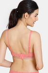 Zivame Disco Padded High Wired 3/4Th Coverage Strapless Bra - Tea Rose — thumbnail 4