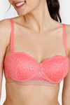 Zivame Disco Padded High Wired 3/4Th Coverage Strapless Bra - Tea Rose — thumbnail 6