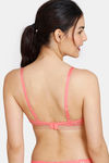 Zivame Disco Double Layered Non Wired 3/4Th Coverage T-Shirt Bra - Tea Rose — thumbnail 2