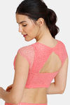 Zivame Disco Padded Wired 3/4Th Coverage Blouse Bra - Tea Rose — thumbnail 2