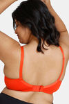 Zivame True Curv Beautiful Basics Padded Non Wired Full Coverage T-Shirt Bra - Grenadine — thumbnail 2