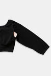 Zivame Double Layered Non Wired Full Coverage Blouse Bra With Removable Cookies - Anthracite — thumbnail 6