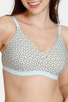 Zivame Zellij Dreams Padded Non Wired 3/4Th Coverage T-Shirt Bra - Plume — thumbnail 4