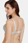 Zivame Zellij Dreams Push-Up Wired Medium Coverage Bra - Plume — thumbnail 2