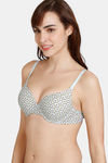 Zivame Zellij Dreams Push-Up Wired Medium Coverage Bra - Plume — thumbnail 3