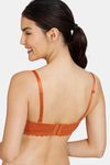 Zivame New Romance Padded Wired 3/4Th Coverage Strapless Bra - Amber Glow — thumbnail 2