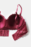 Zivame New Romance Padded Wired 3/4Th Coverage Strapless Bra - Beet Red — thumbnail 6