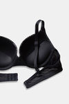 Zivame Sun's Bird Push-Up Wired Medium Coverage T-Shirt Bra - Ebony — thumbnail 5