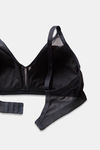 Zivame Sun's Bird Double Layered Non Wired 3/4th Coverage T-Shirt Bra - Ebony — thumbnail 5