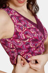Zivame Plush Mystique Double Layered Non Wired 3/4Th Coverage Beach Top - Dark Purple — thumbnail 5