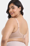 Zivame True Curv Double Layered Non Wired Full Coverage Minimiser Bra - Roebuck — thumbnail 2