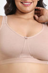 Zivame True Curv Double Layered Non Wired Full Coverage Minimiser Bra - Roebuck — thumbnail 4