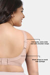 Zivame True Curv Double Layered Non Wired Full Coverage Minimiser Bra - Roebuck — thumbnail 6