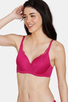 Zivame Marshmallow Padded Wired 3/4Th Coverage T-Shirt - Jazzy — thumbnail 3